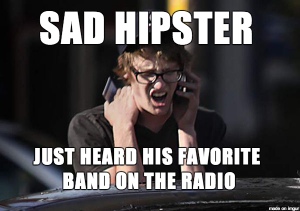 Sad Hipster